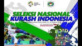 SELEKSI NASIONAL KURASH INDONESIA 2018