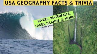 USA Geography Facts & Trivia: Natural Formations in North America