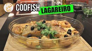 Codfish Lagareiro | Portuguese Roasted Codfish