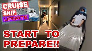 START PREPARING CRUISESHIP #seafarer #nclcrewrock #seaman #markcabritoofficial #marino #viral #trend