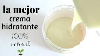 CÓMO HACER CREMA HIDRATANTE NATURAL EN CASA  IDEAL para BEBÉS y EMBARAZADAS @LauraViveSimple