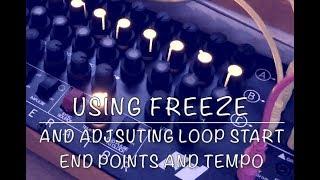 Generator sequencer - Loop points and Freeze