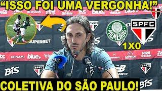 ZUBELDIA ENFURECIDO COM A ARBITRAGEM: "ISSO FOI UMA VERGONHA" | COLETIVA DO SPFC!