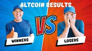 And the Altcoin Winners and Losers Are?