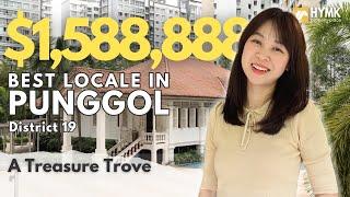 A Treasure Trove | 3 Bedrooms On High Floor | Walk To Punggol MRT and Waterway Point | 1044sqft HYMK