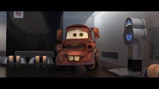 There was a series of farce after Mater went to the toilet