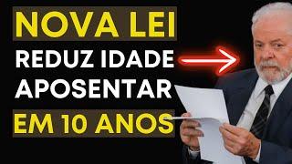 Idade mínima para aposentadoria do INSS é reduzida em 10 anos; veja quem pode solicitar