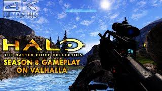 HALO 3 Multiplayer │ 8v8 Big Team Heavy VALHALLA Gameplay │HALO MCC: Season 8 4K