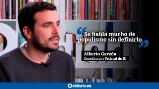 Entrevista a Alberto Garzón: Populismo de izquierdas vs. Populismo de derechas