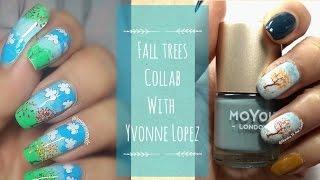 "Fall Trees Collab" | CJS-027 | with Yvonne Lopez