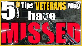 5 Tips Fallout 76 Veterans Might Have Missed