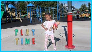 Sefari & Baby Tiana's Day At The Park | Playtime