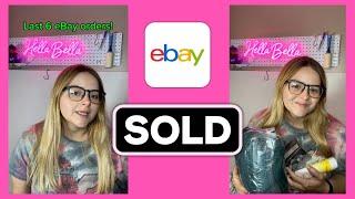 My last 6 eBay orders June 1, 2024! What I paid, what it sold for, how long it took to sell!