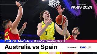 Australia vs Spain | BOOMERS BIG 3 DELIVER! | Men's Basketball | Paris 2024 Olympics | #Paris2024