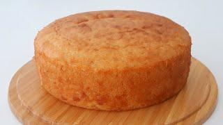 Sponge Cake Recipe | Eggless Sponge Cake | How To Make Eggless Cake