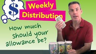 How to distribute your weekly allowance into the three jar system