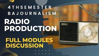 Radio Production | Full Modules Discussion| Yahya Yahi