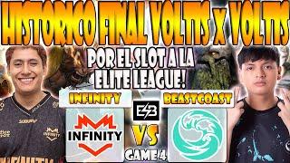 BEASTCOAST VS INFINITY BO5[GAME 4]GRAN FINAL-LUMPY, MOOZ VS LUMIERE- ELITE LEAGUE SEASON 2 SA- ESB