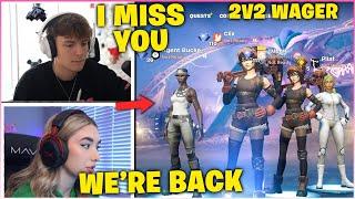 CLIX & Sommerset RETURN To WAGER In SEASON 3 & EMBARRASSED Agent BUCKE In 2v2 WAGER! (Fortnite)