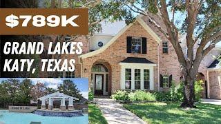 House Tour | Grand Lakes, Katy Texas | 5 Beds | 3.5 Baths | Pool and Spa | 3 Car Garage | $789K