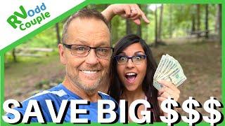 Top 10 Tips to Save Money RVing!  (RV Life Hacks we wish we had known sooner)