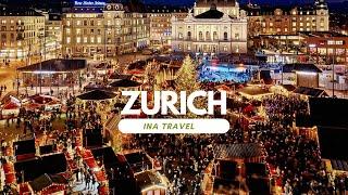 Zurich Christmas Magic – Exploring Festive Lights and Markets in Switzerland 4K