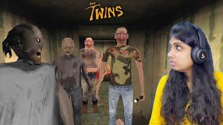 The Twins with Granny Grandpa - Basement Escape | Jeni Gaming