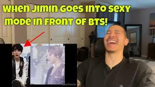 BTS Can't Resist Jimin's Sexiness REACTION