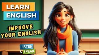 My Journey to Improve My English  | English Stories | English Listening Skills - Speaking Skills