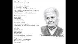 Maria Montessori Song