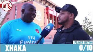 Troopz brutal 0 on Xhaka: “are you taking the p*ss out my life now blud”