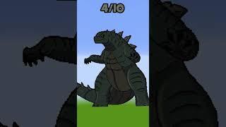 Godzilla in Minecraft  #shorts