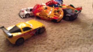 Pixar Cars 2 Porto Corsa Crash Reenactment