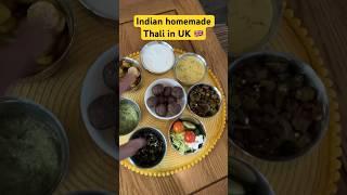 Indian Thali in UK  #familyvlogs #indianabroad #trending