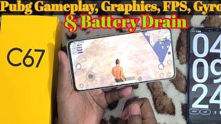 Realme C67 Pubg Game Test & Battery Drain,  #realmec67 #pubgmobile #wearetheboss