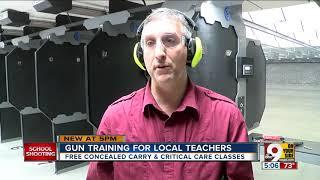 Gun training for local teachers