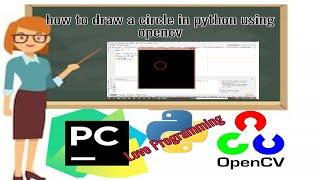 Python OpenCV | cv2.circle() method | Draw circle in python using opencv | Love Programming