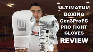 Ultimatum Pro Fight Boxing Gloves Gen3ProFG review by ratethisgear