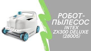 ‍Обзор робота-пылесос для чистки бассейна INTEX ZX300 Deluxe (28005) | Распаковка | Подключение