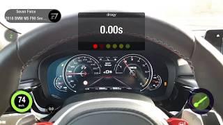 BMW M5 F90 Seven Force Stage 3 950 hp acceleration