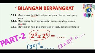 #BILANGAN BERPANGKAT PART 2-MATEMATIKA KELAS 9 SMP MTs