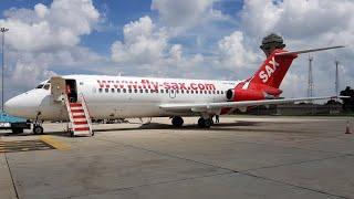 FlySAX DC-9-14 5Y-SAZ Take Off from Nairobi