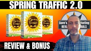 Spring Traffic 2 0 Review - Place Your Links On 5 Rotators And Get Daily Free Traffic For Life