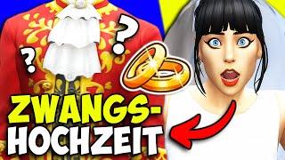 Ich *zwinge* 2 FREMDE zu HEIRATEN und DAS ist passiert!  Die Sims 4 Nesmeralda