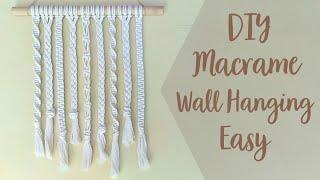 DIY Macrame Wall Hanging | How To Make Macrame Wall Hanging