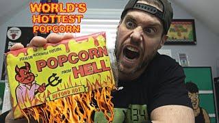 L.A. BEAST vs Popcorn From HELL (World's Hottest Popcorn)
