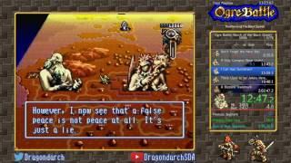 (SNES) Ogre Battle: The March of the Black Queen - 100% in 2:01:56