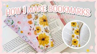 How To Make Bookmarks | Double Sided  procreate tutorial for double sided bookmarks