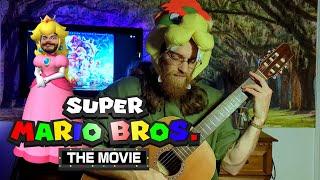 Peaches - Super Mario Movie on one guitar// Jack Black has to see this !