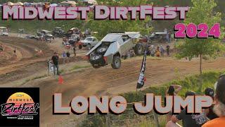 Midwest DirtFest 2024 Long Jump Competition! Is It A Cyber Truck?